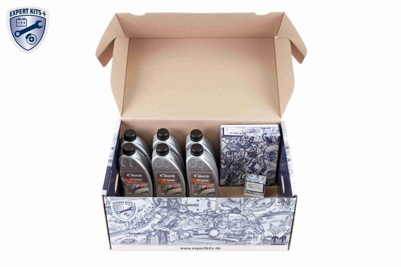 VAICO V10-3221 Teilesatz, Automatikgetriebe-&Ouml;lwechsel 6-Gang (09M) - Aisin Warner Aq450 f&uuml;r VW