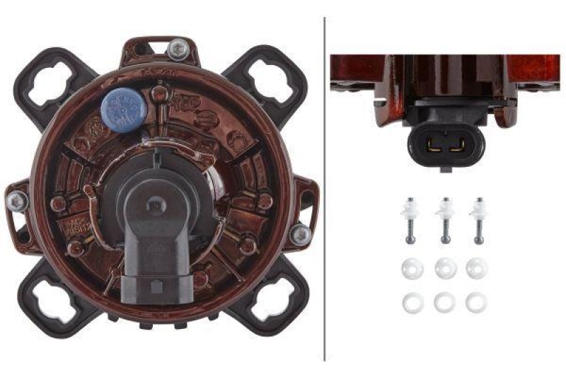 HELLA 1BL 247 042-011 Scheinwerfer Modul 90 Halogen