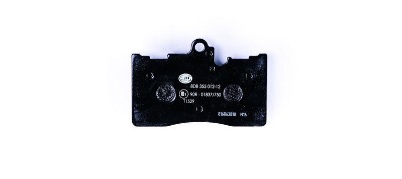 HELLA 8DB 355 012-121 Bremsbelagsatz, Scheibenbremsbelag f&uuml;r LEXUS