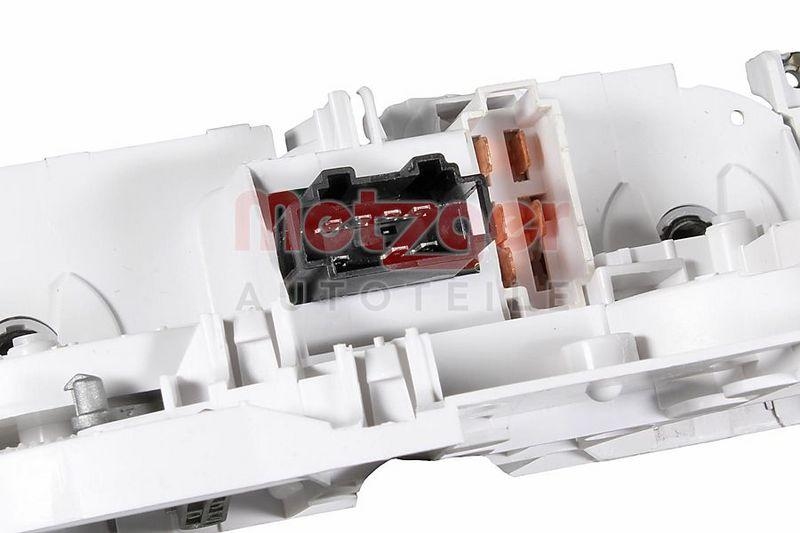 METZGER 09161138 Bedienelement, Heizung/Lüftung für VW
