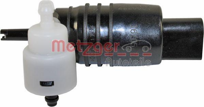 METZGER 2220081 Waschwasserpumpe, Scheibenreinigung f&uuml;r BMW vorne