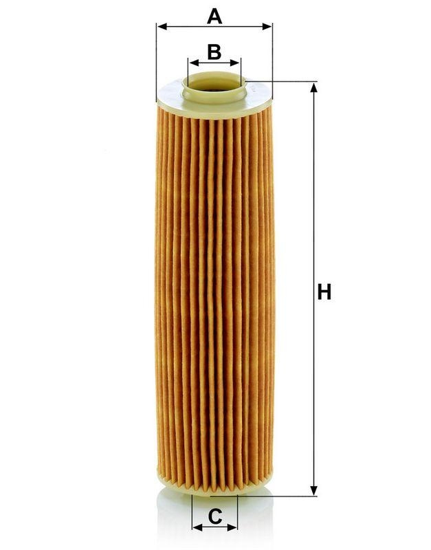 MANN-FILTER HU 514 y &Ouml;lfilter f&uuml;r Mercedes-Benz