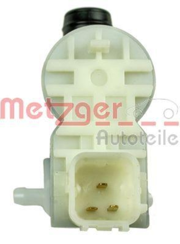 METZGER 2220094 Waschwasserpumpe, Scheibenreinigung für HYUNDAI/KIA vorne