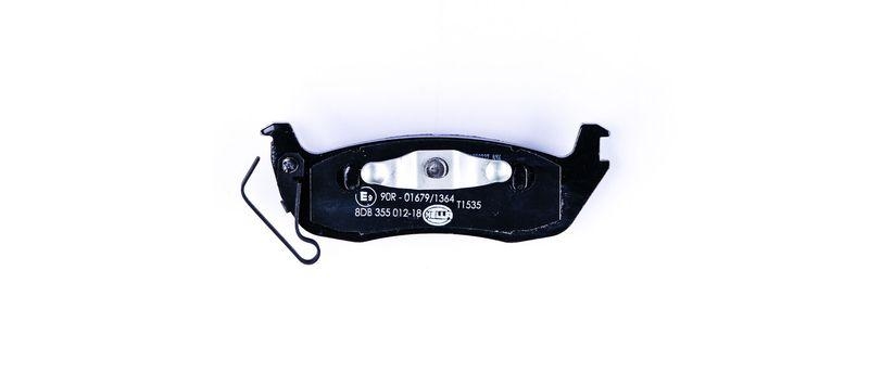 HELLA 8DB 355 012-181 Bremsbelagsatz, Scheibenbremsbelag f&uuml;r JEEP