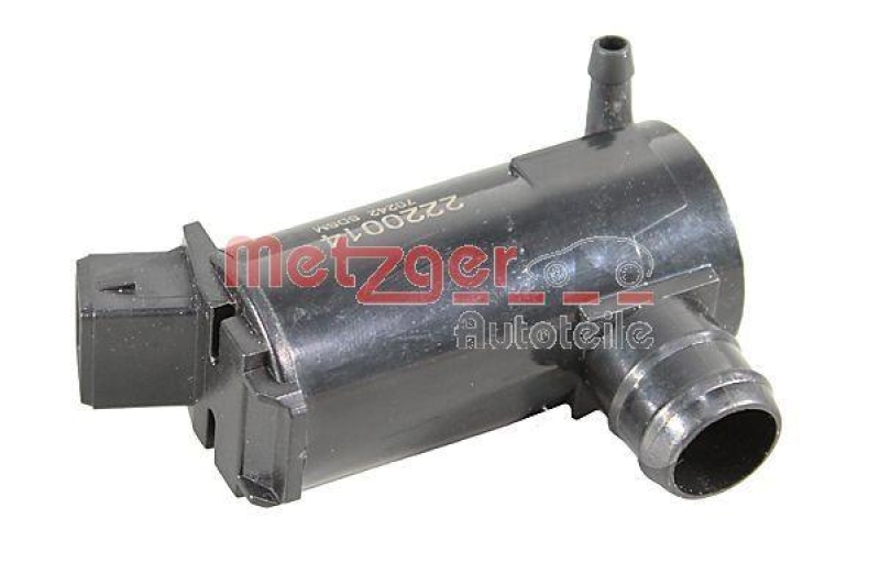 METZGER 2220014 Waschwasserpumpe, Scheibenreinigung für FORD vorne