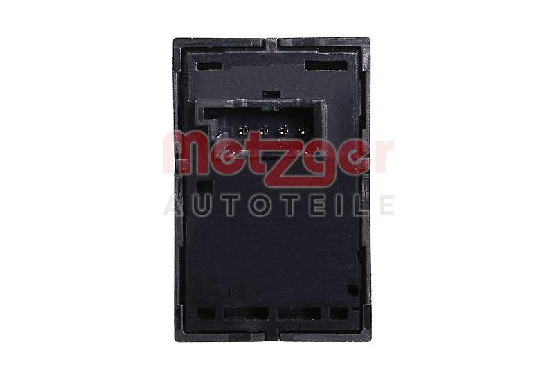 METZGER 09161145 Schalter, Heckklappe für BMW