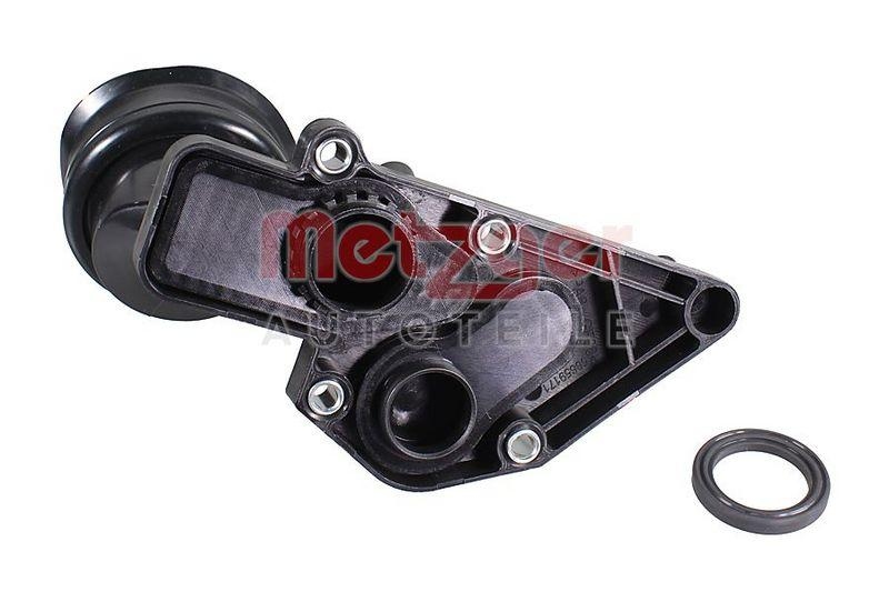 METZGER 8001107 Rohrleitung, Öleinfüllstutzen für VW MIT DECKEL