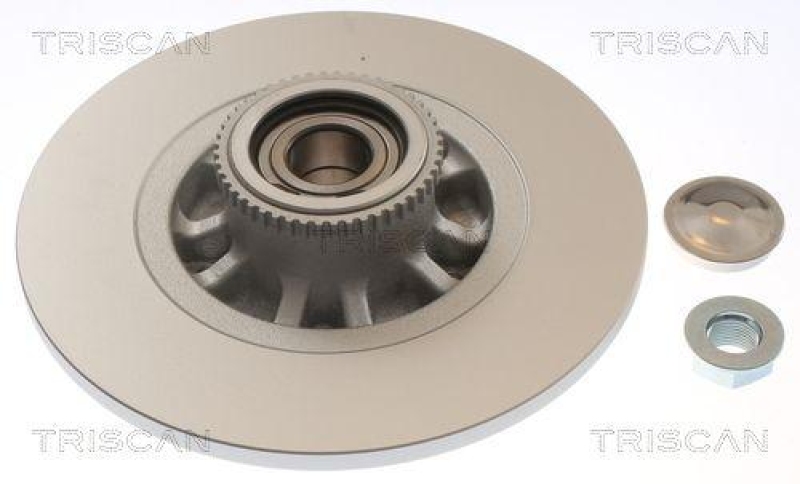 TRISCAN 8120 101124c Bremsscheibe Hinten, Coated für Opel, Renault