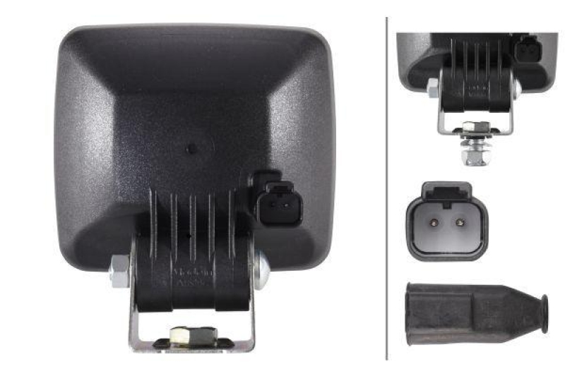 HELLA 1GA 007 506-391 AScheinwerfer Ultra Beam Halogen