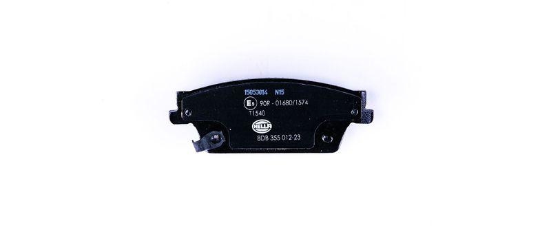 HELLA 8DB 355 012-231 Bremsbelagsatz, Scheibenbremsbelag f&uuml;r CADILLAC