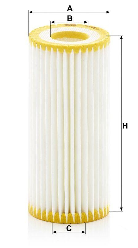 MANN-FILTER HU 6013 z &Ouml;lfilter f&uuml;r VW