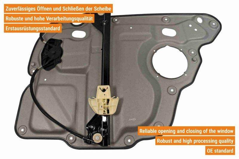 VAICO V10-2237 Fensterheber elektrisch hinten links f&uuml;r VW