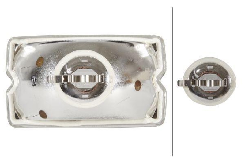 HELLA 1GA 132 459-011 Einsatz-AScheinwerfer Halogen