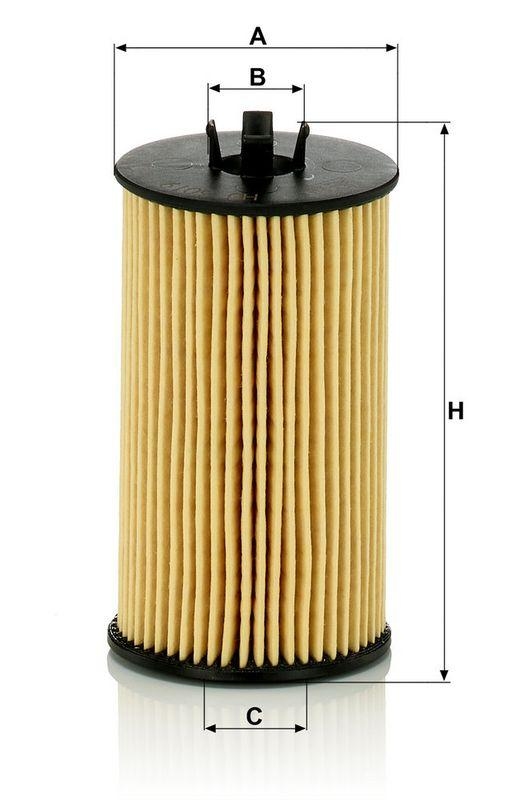 MANN-FILTER HU 6019 z &Ouml;lfilter f&uuml;r Opel