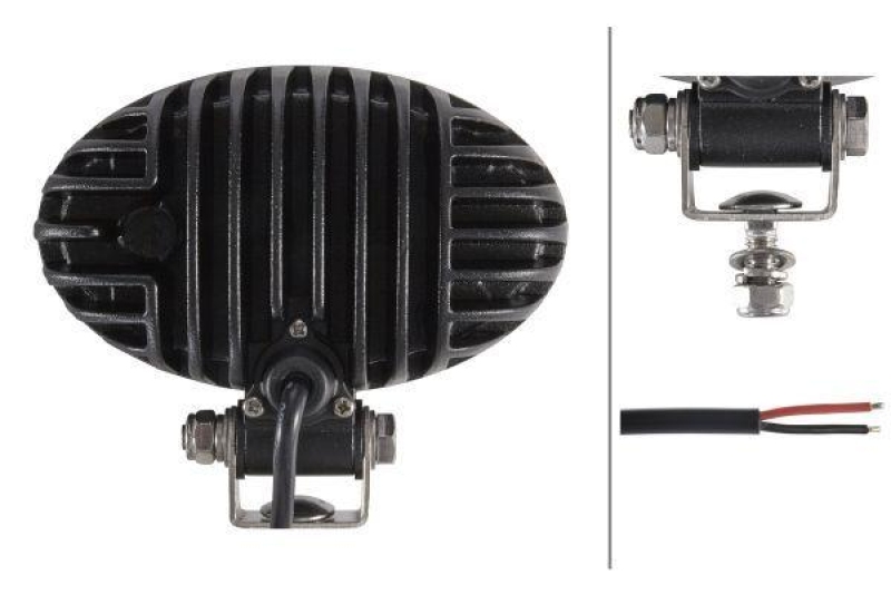 HELLA 1GA 357 001-001 AScheinwerfer O1200 LED