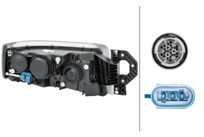 HELLA 1EL 011 171-251 Heckscheinwerfer links Halogen RENAULT