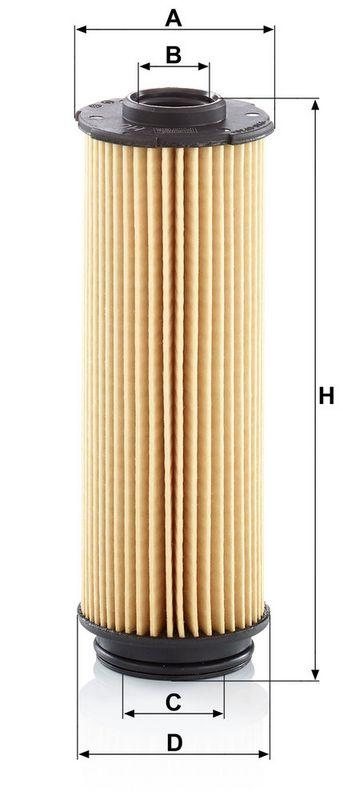 MANN-FILTER HU 6022 z &Ouml;lfilter f&uuml;r BMW