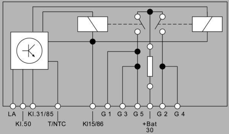 HELLA 4RV 008 188-061 Steuergerät, Glühzeit für MB