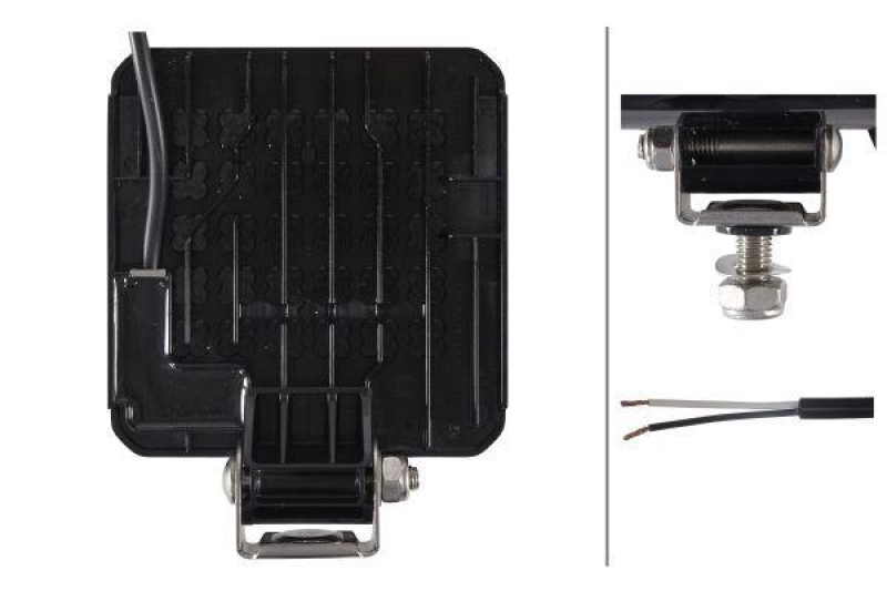 HELLA 1GA 995 193-001 AScheinwerfer Flat Beam 500 LED