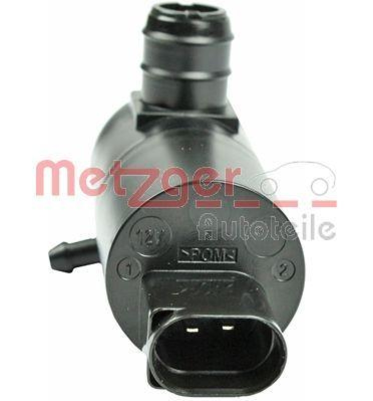 METZGER 2220041 Waschwasserpumpe, Scheibenreinigung f&uuml;r OPEL vorne