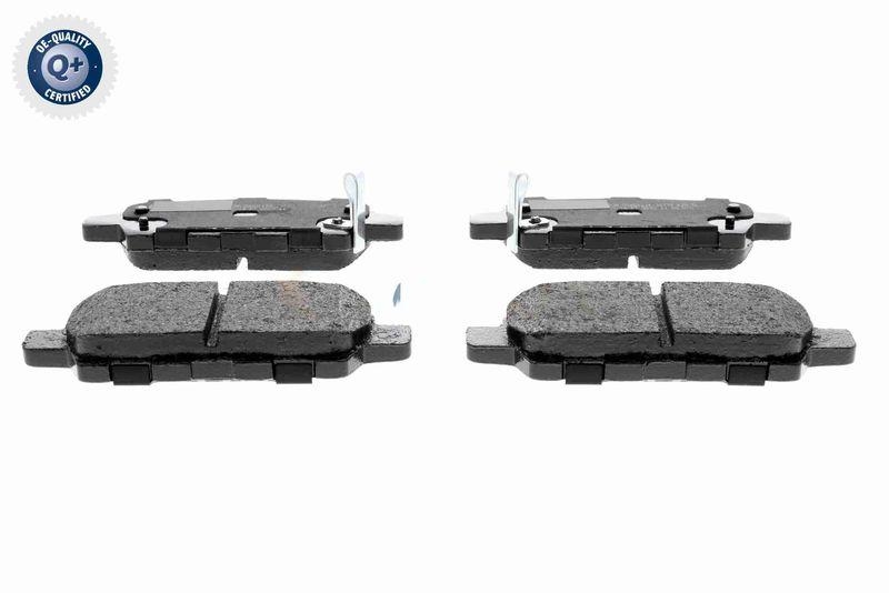 ACKOJA A38-0035 Bremsbelagsatz, Scheibenbremse Hinterachse - System Akebono f&uuml;r NISSAN