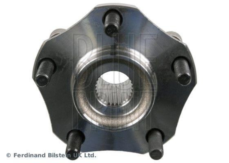 BLUE PRINT ADBP820040 Radlagersatz mit Radnabe, ABS-Impulsring und Achsmutter f&uuml;r NISSAN