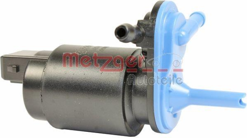 METZGER 2220051 Waschwasserpumpe, Scheibenreinigung für NISSAN vorne/hinten