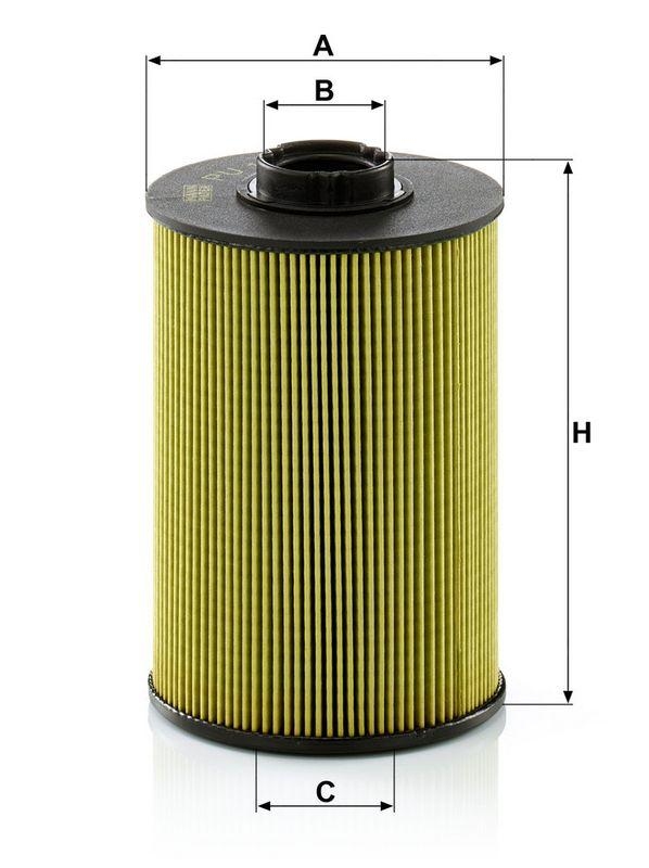 MANN-FILTER PU 10 005 x Kraftstoffilter f&uuml;r Case New Holland