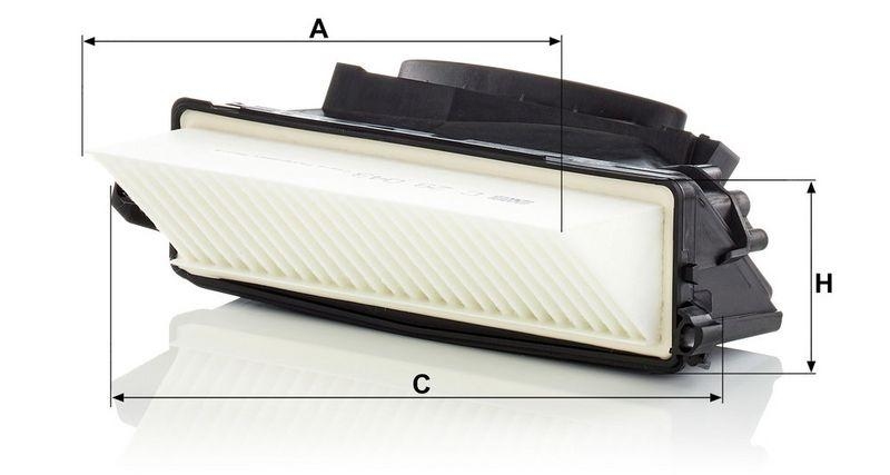 MANN-FILTER C 29 035-2 Luftfilter f&uuml;r Mercedes-Benz