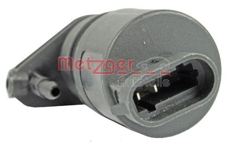 METZGER 2220056 Waschwasserpumpe, Scheibenreinigung f&uuml;r RENAULT vorne