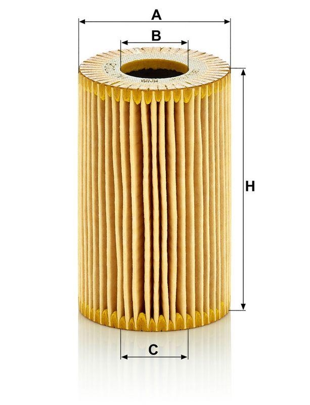 MANN-FILTER HU 7008 z &Ouml;lfilter f&uuml;r VW