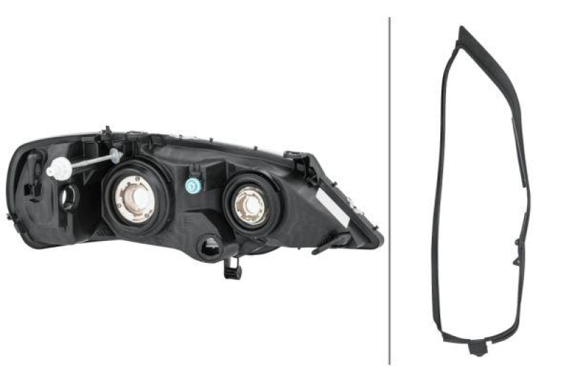 HELLA 1EG 007 640-311 Heckscheinwerfer links Halogen OPEL