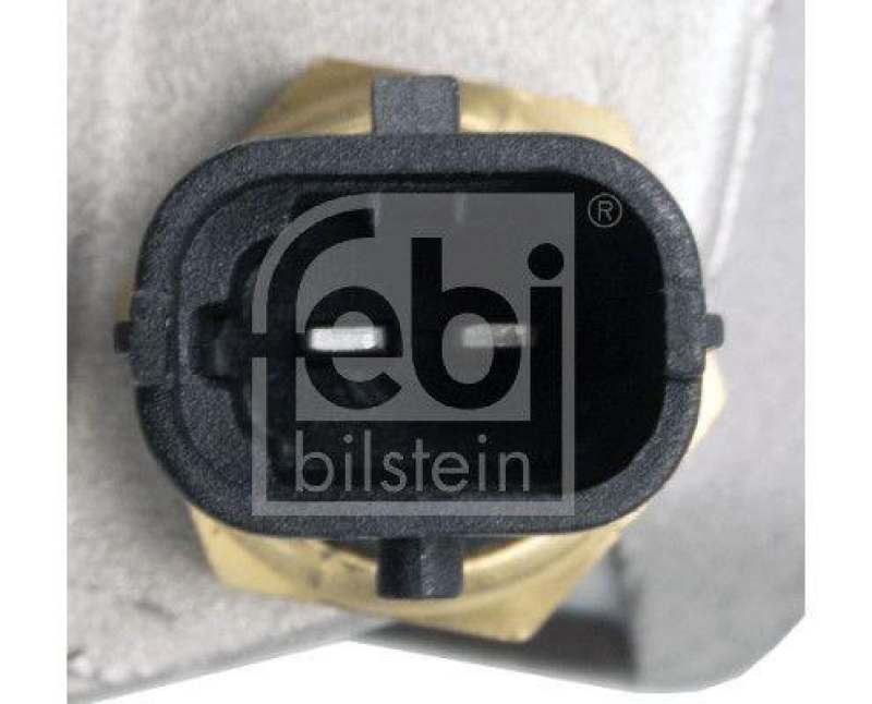 FEBI BILSTEIN 103708 Thermostat mit Geh&auml;use, Dichtung und Temperatursensor f&uuml;r Opel