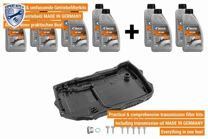 VAICO V10-8007-xxL Teilesatz, Automatikgetriebe-&Ouml;lwechsel 8-Gang (0D5, 0D7) f&uuml;r VW