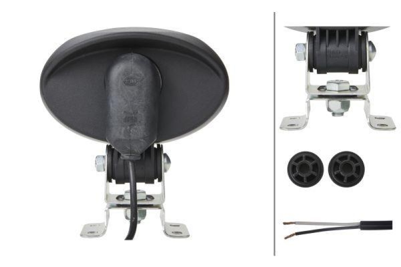 HELLA 1GA 996 161-391 AScheinwerfer Oval 100 Halogen