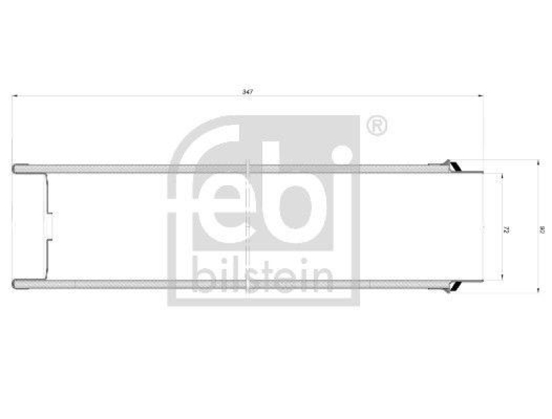 FEBI BILSTEIN 173138 Luftfilter f&uuml;r Mercedes-Benz