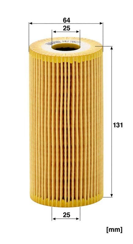 MANN-FILTER HU 7027 z &Ouml;lfilter f&uuml;r Hyundai