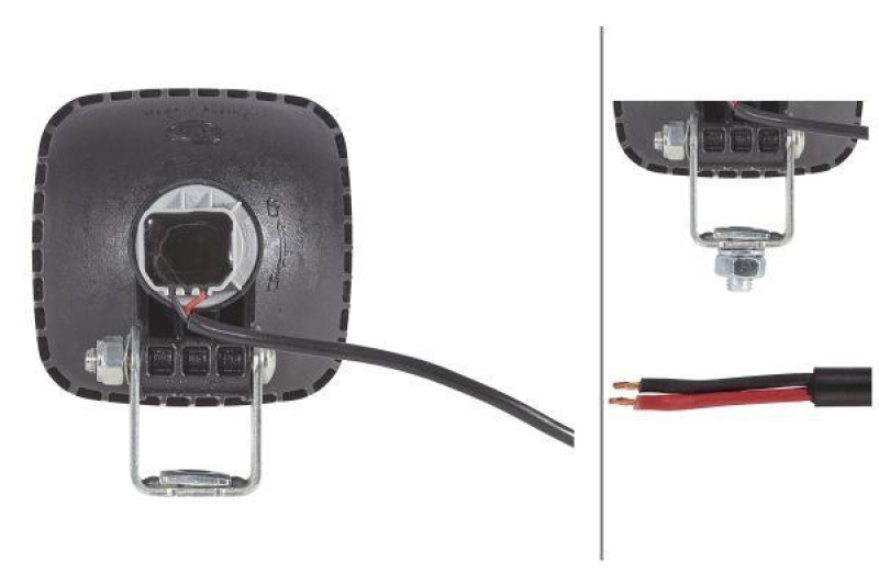 HELLA 1GA 996 179-001 AScheinwerfer Eco 21 Halogen