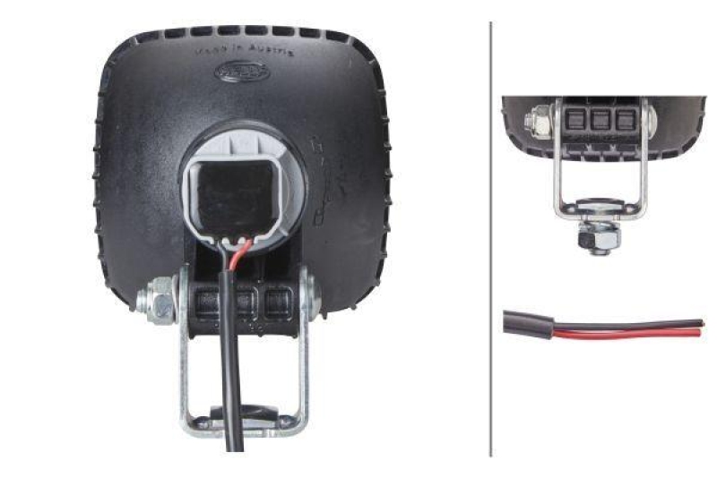 HELLA 1GA 996 179-021 AScheinwerfer Eco 21 Halogen