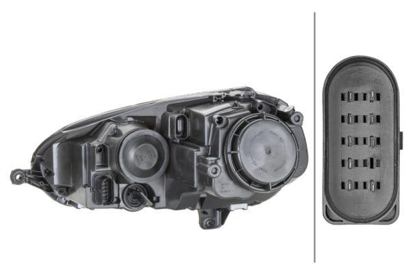 HELLA 1EG 247 007-571 Heckscheinwerfer links Halogen VW