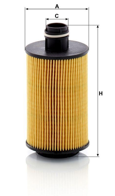 MANN-FILTER HU 7030 z &Ouml;lfilter f&uuml;r Opel