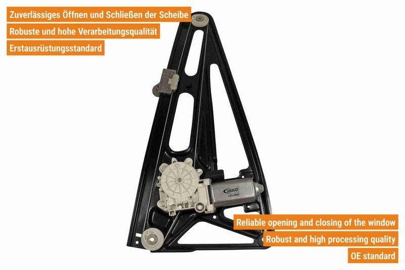 VAICO V20-0663 Fensterheber elektrisch hinten links für BMW