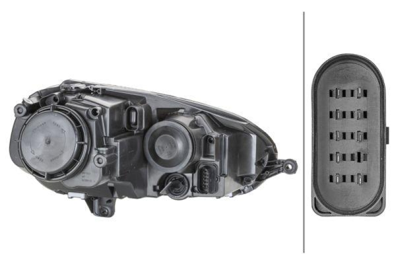 HELLA 1EG 247 007-581 Heckscheinwerfer rechts Halogen VW