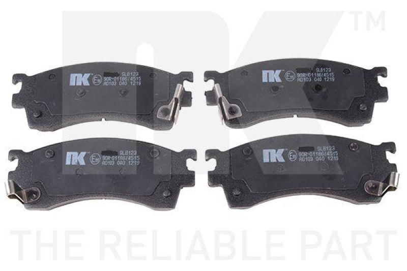 NK 223232 Bremsbelagsatz, Scheibenbremse f&uuml;r FORD USA, MAZDA