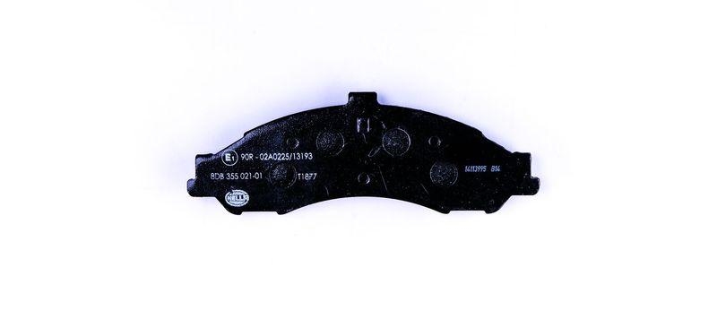 HELLA 8DB 355 021-011 Bremsbelagsatz, Scheibenbremsbelag f&uuml;r BUICK (SGM)/HOLDEN/HSV/..