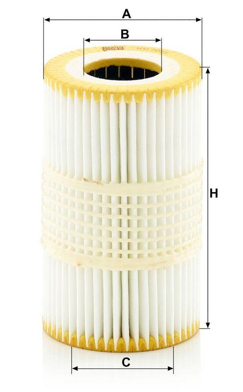 MANN-FILTER HU 7035 y &Ouml;lfilter f&uuml;r VW