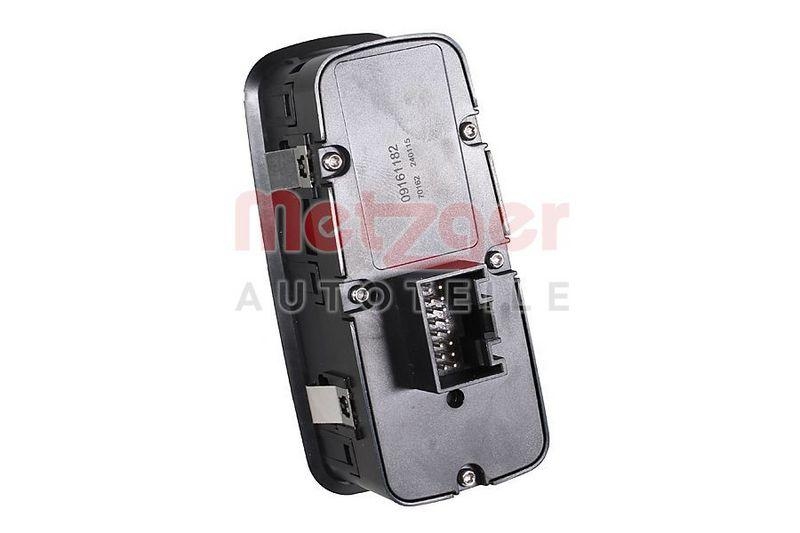 METZGER 09161182 Schalter, Fensterheber f&uuml;r PORSCHE