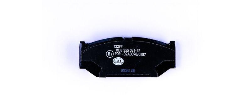 HELLA 8DB 355 021-121 Bremsbelagsatz, Scheibenbremsbelag f&uuml;r SUZUKI SWIFT IV (FZ, NZ)