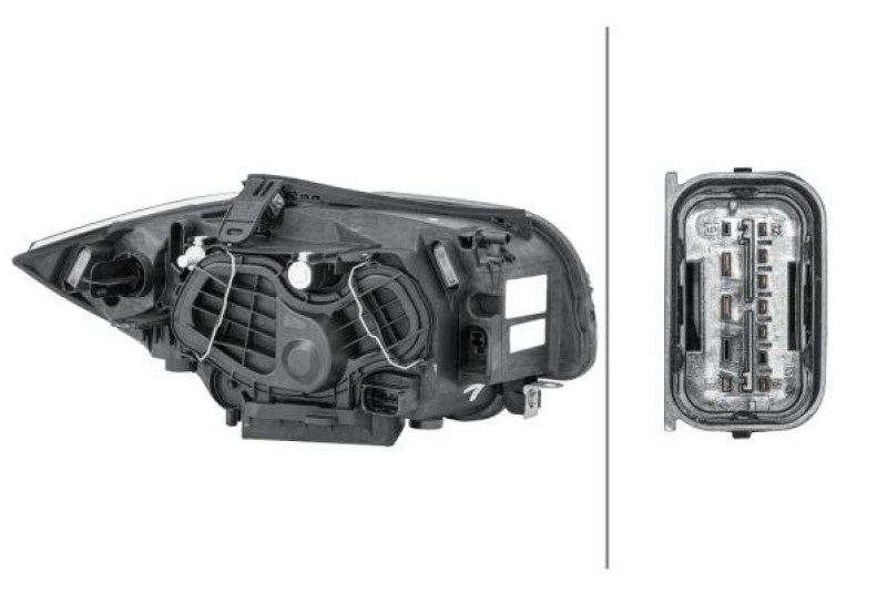 HELLA 1EG 354 538-011 Heckscheinwerfer links Halogen BMW
