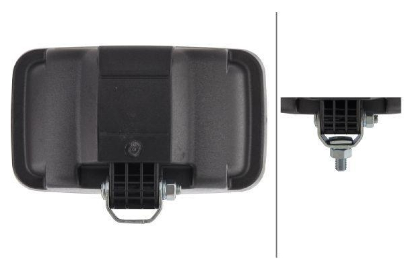 HELLA 1GB 007 145-101 AScheinwerfer 7145 Halogen